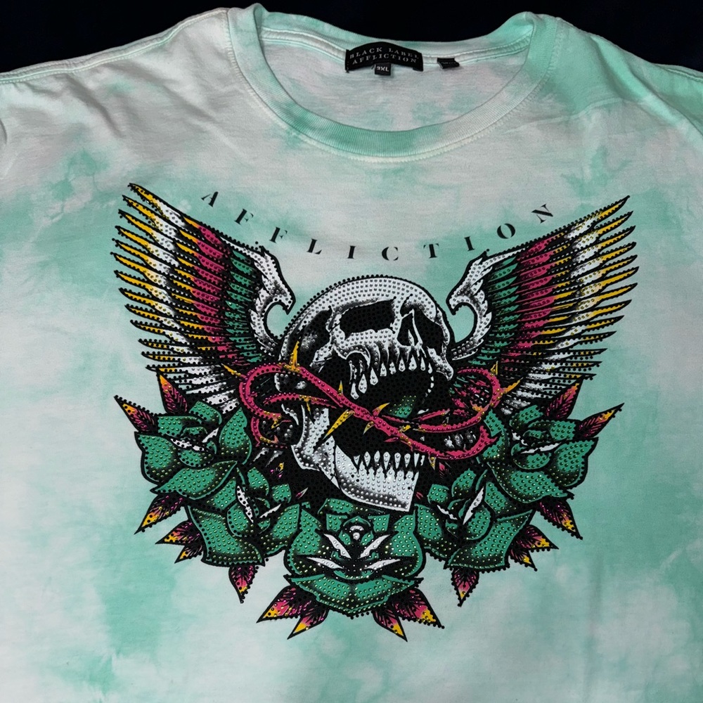 Men’s Rhinestone Affliction T-Shirt